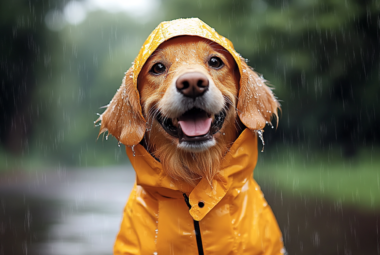 Dog raincoat